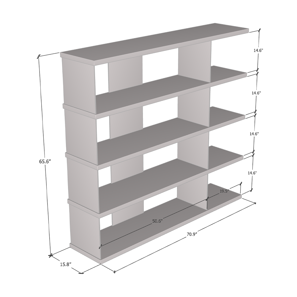 Gravity Bookcase