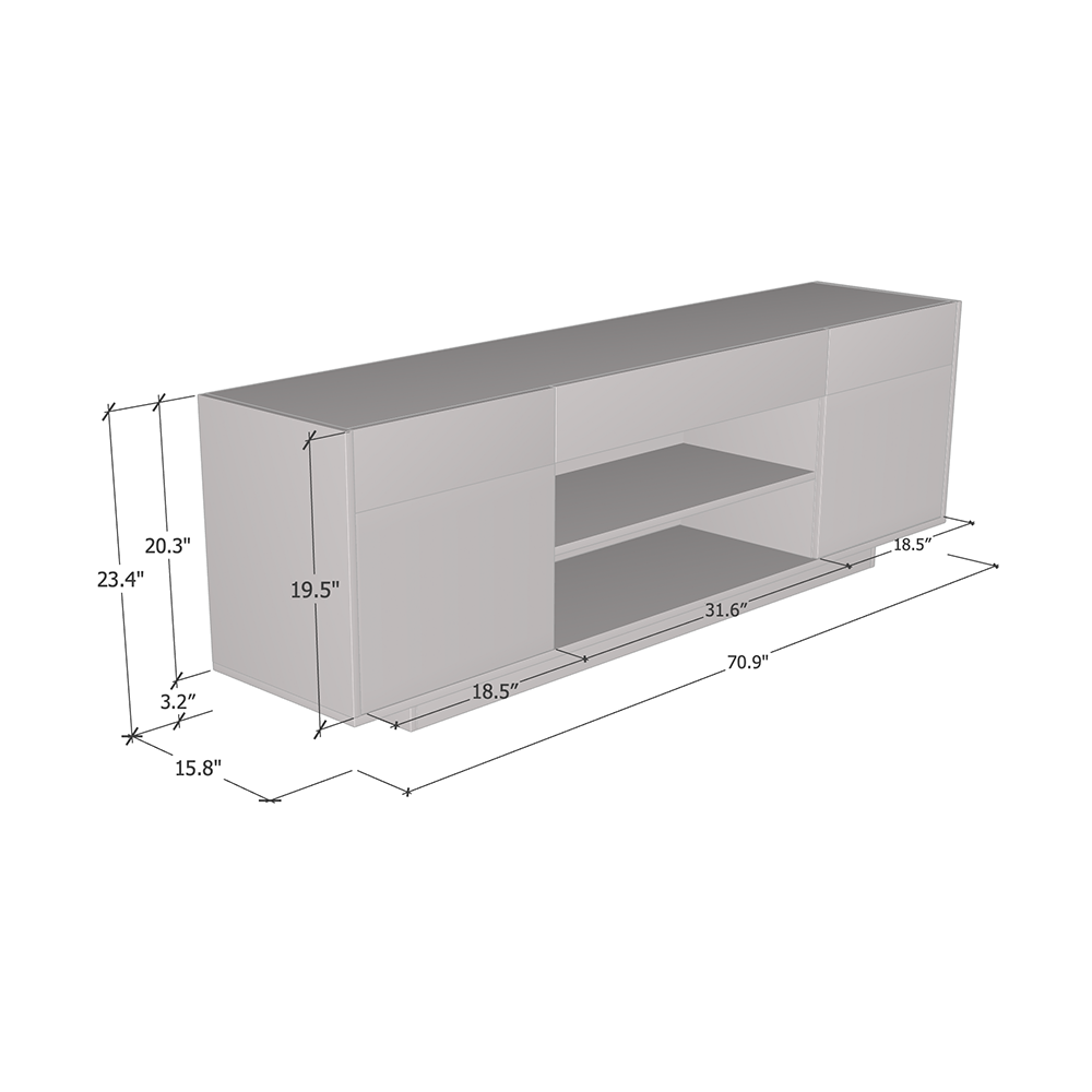 Haopsa EF TV Stand