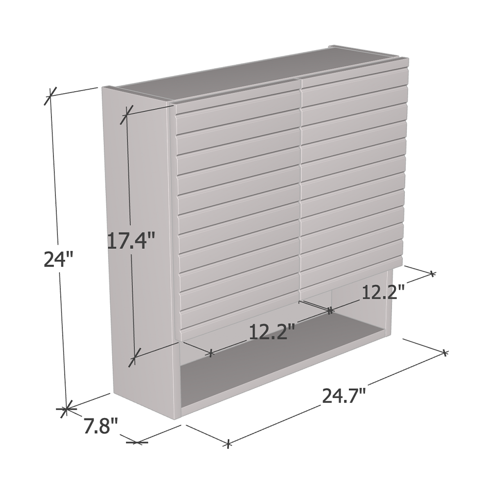 Capri 2D Bathroom Cabinet