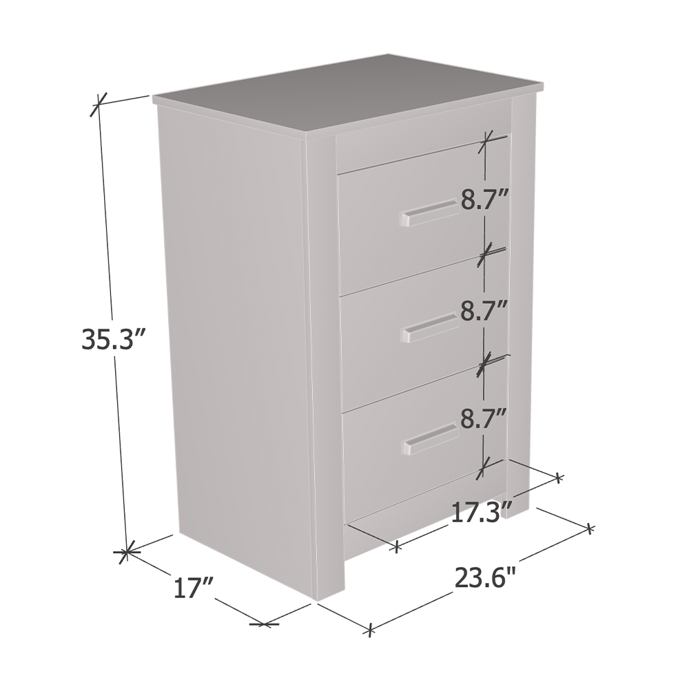 Atlanta 3S Dresser