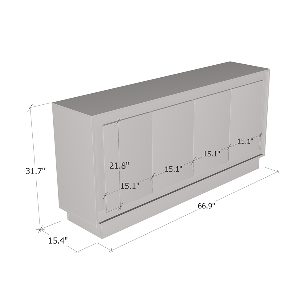 Weld 4D Sideboard