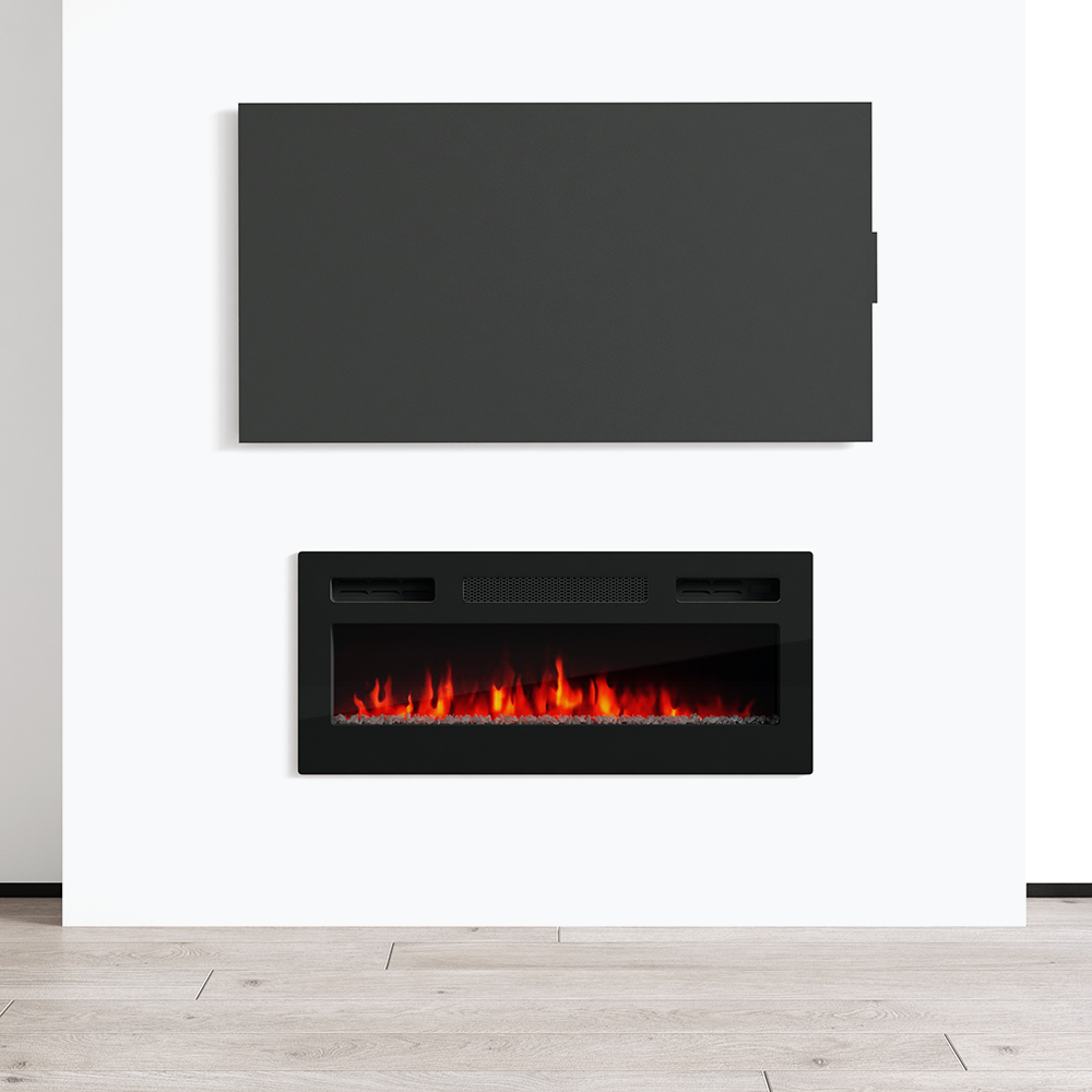 31.5" Electric Fireplace Heater