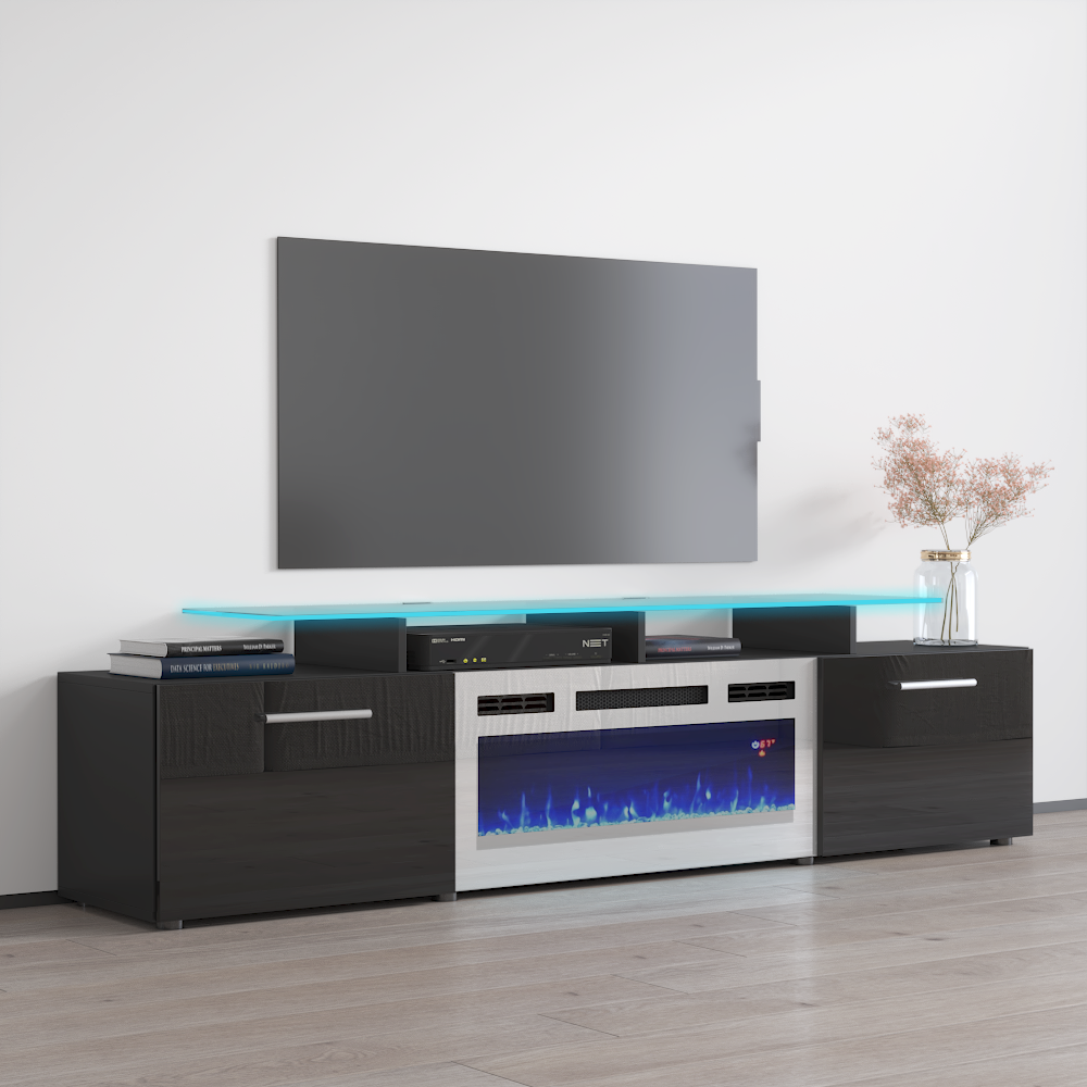 Rova WH-EF Fireplace TV Stand