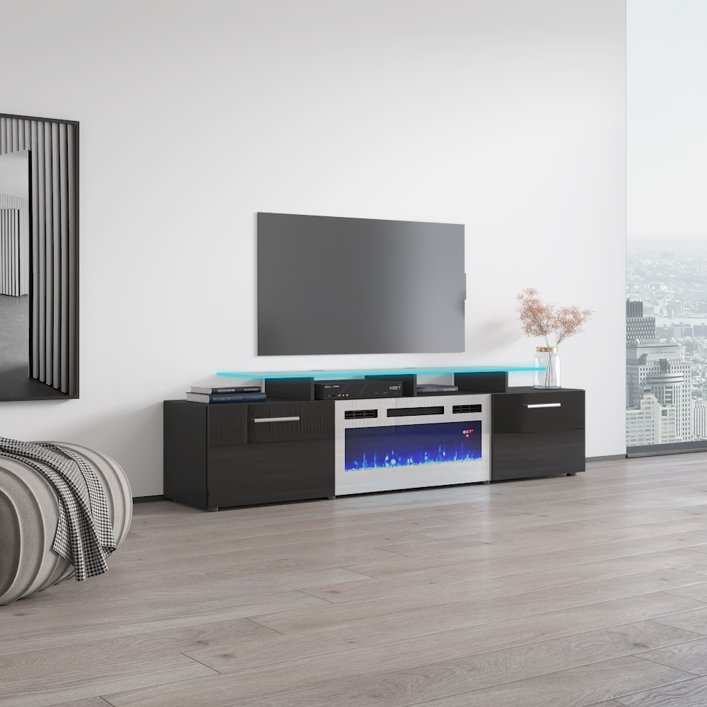 Rova WH-EF Fireplace TV Stand