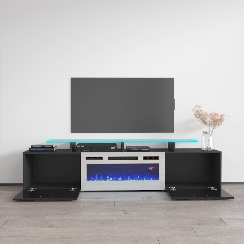 Rova WH-EF Fireplace TV Stand