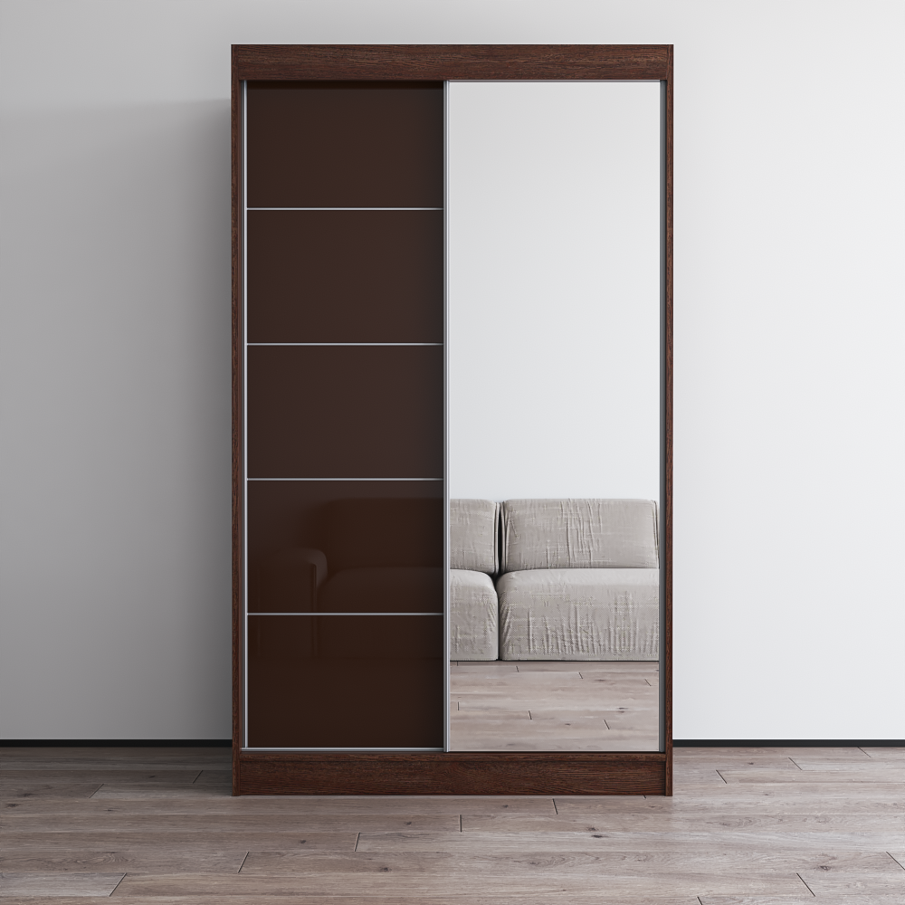 Aria 2D Wardrobe with Mirror