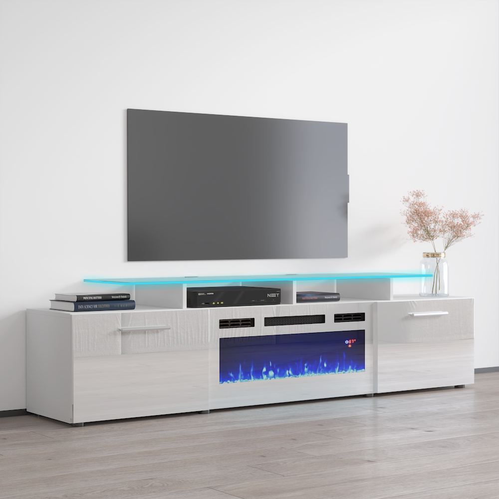 Rova WH-EF Fireplace TV Stand