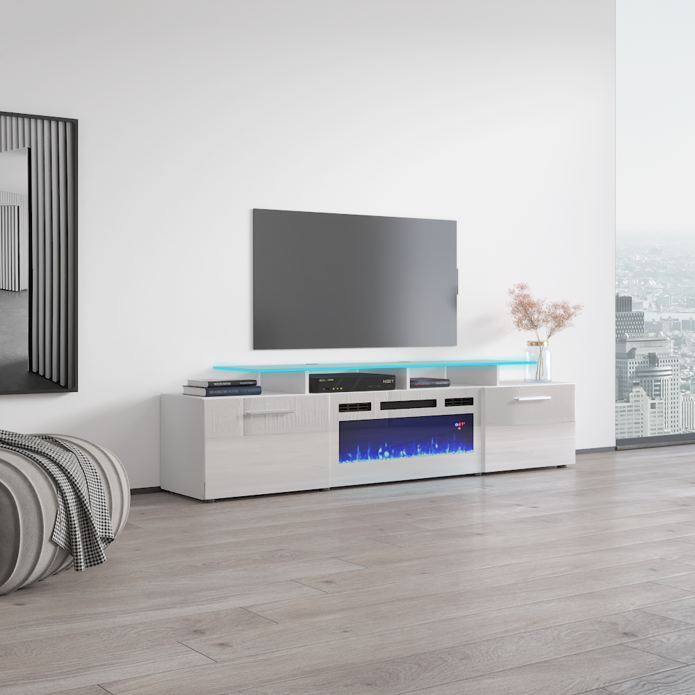 Rova WH-EF Fireplace TV Stand