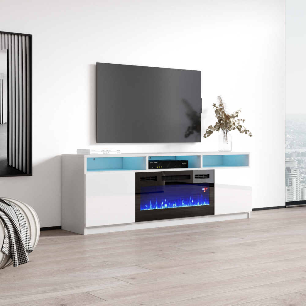 Reno BL05 Fireplace TV Stand