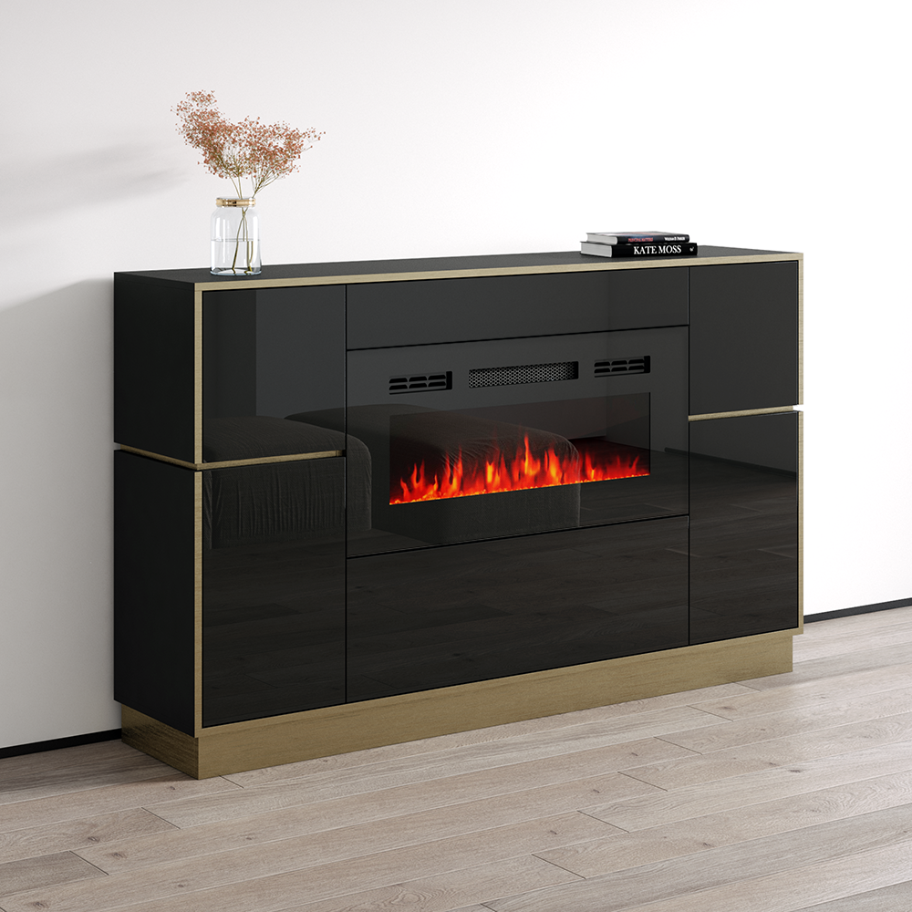 Odessa BL-EF Fireplace Sideboard