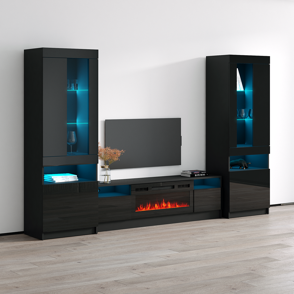 Duke BL-EF Fireplace Entertainment Center