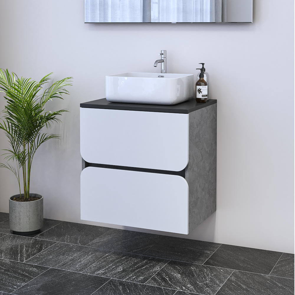 Azurro 2S 60 Floating Bathroom Vanity