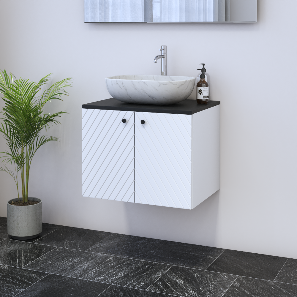 Avela 2D 60 Floating Bathroom Vanity