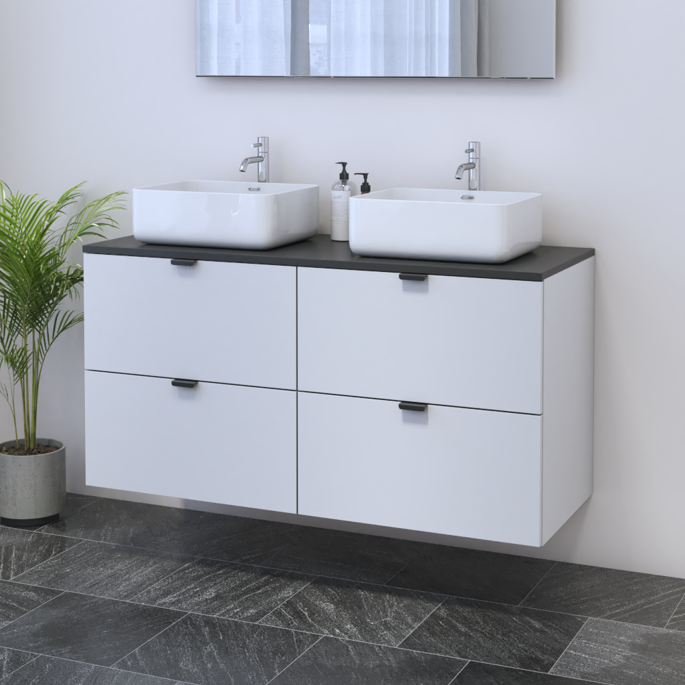 Ines 4S 120 Floating Bathroom Vanity