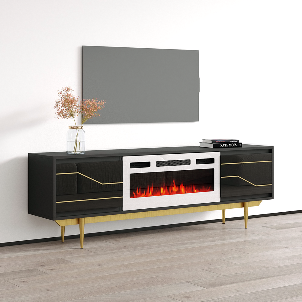 Maze WH-EF Fireplace TV Stand