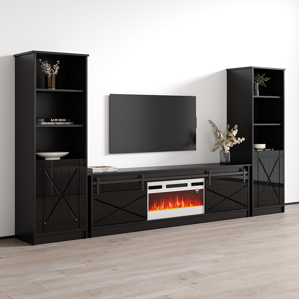 Granero WH-EF Fireplace Entertainment Center