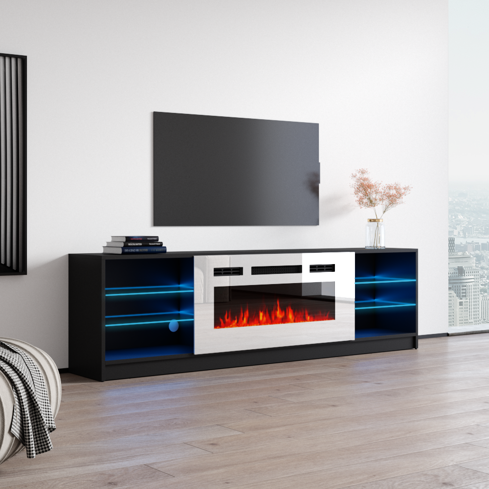 Boston WH01 Fireplace TV Stand