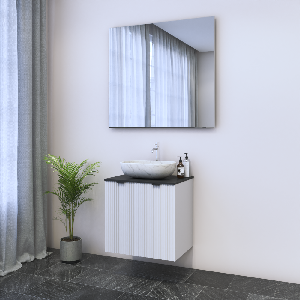 Nicole 2D 60 Floating Bathroom Vanity