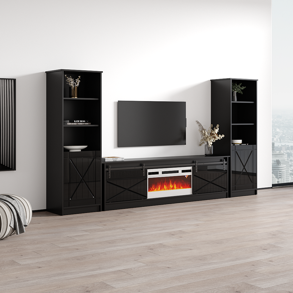 Granero WH-EF Fireplace Entertainment Center