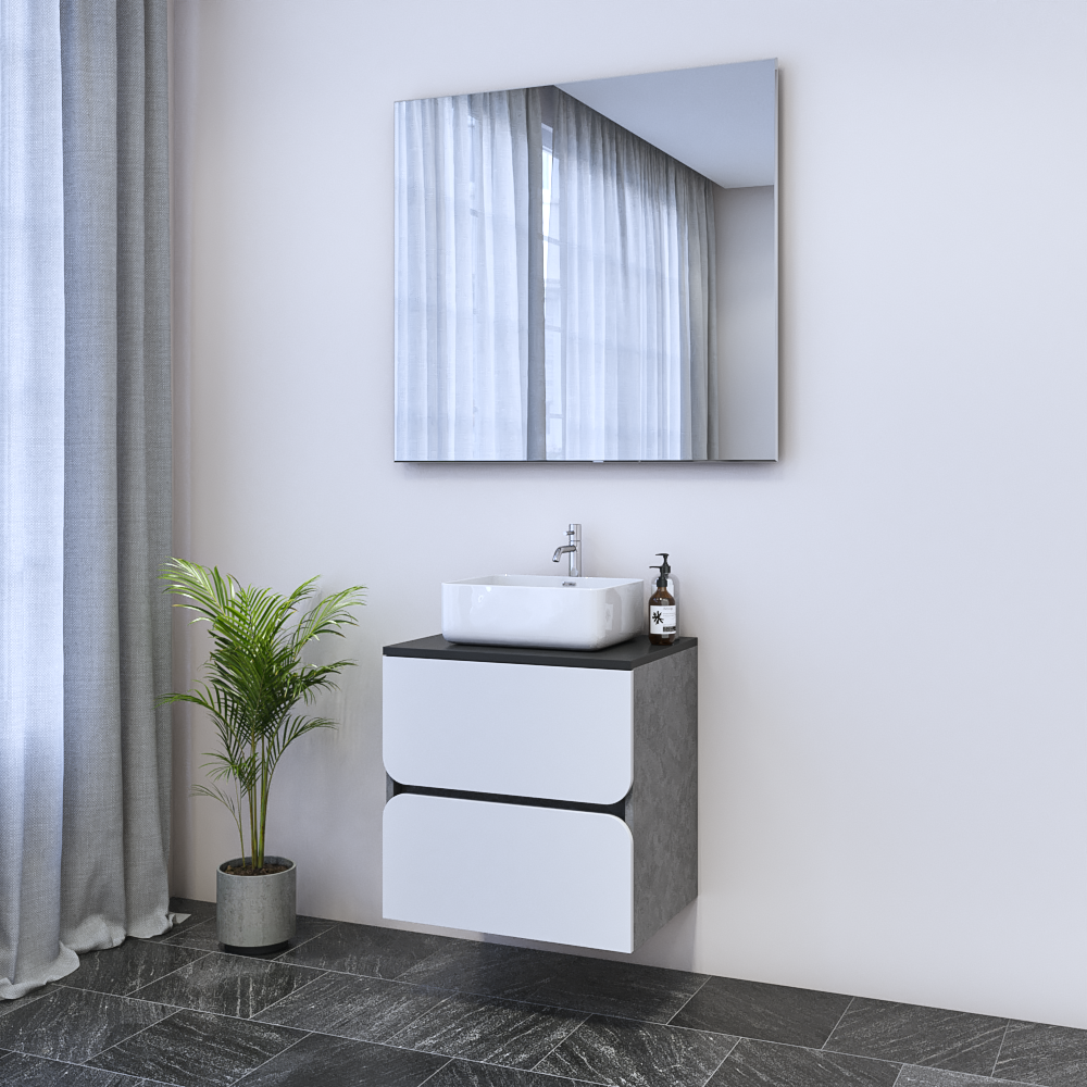 Azurro 2S 60 Floating Bathroom Vanity