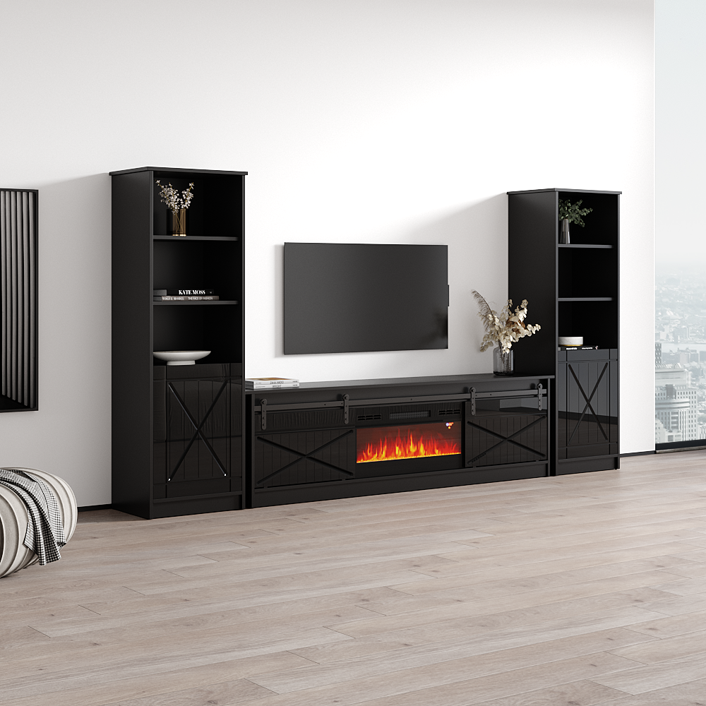 Granero BL-EF Fireplace Entertainment Center