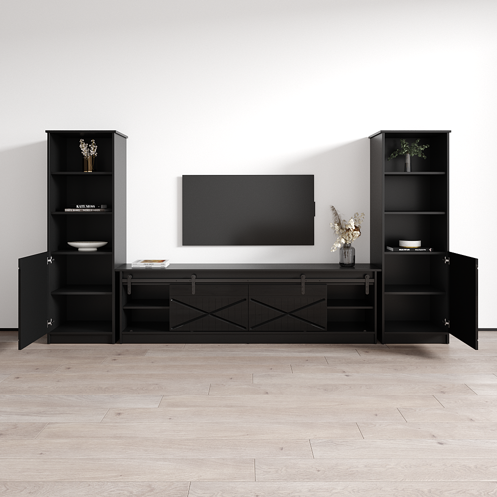 Granero BL-EF Fireplace Entertainment Center