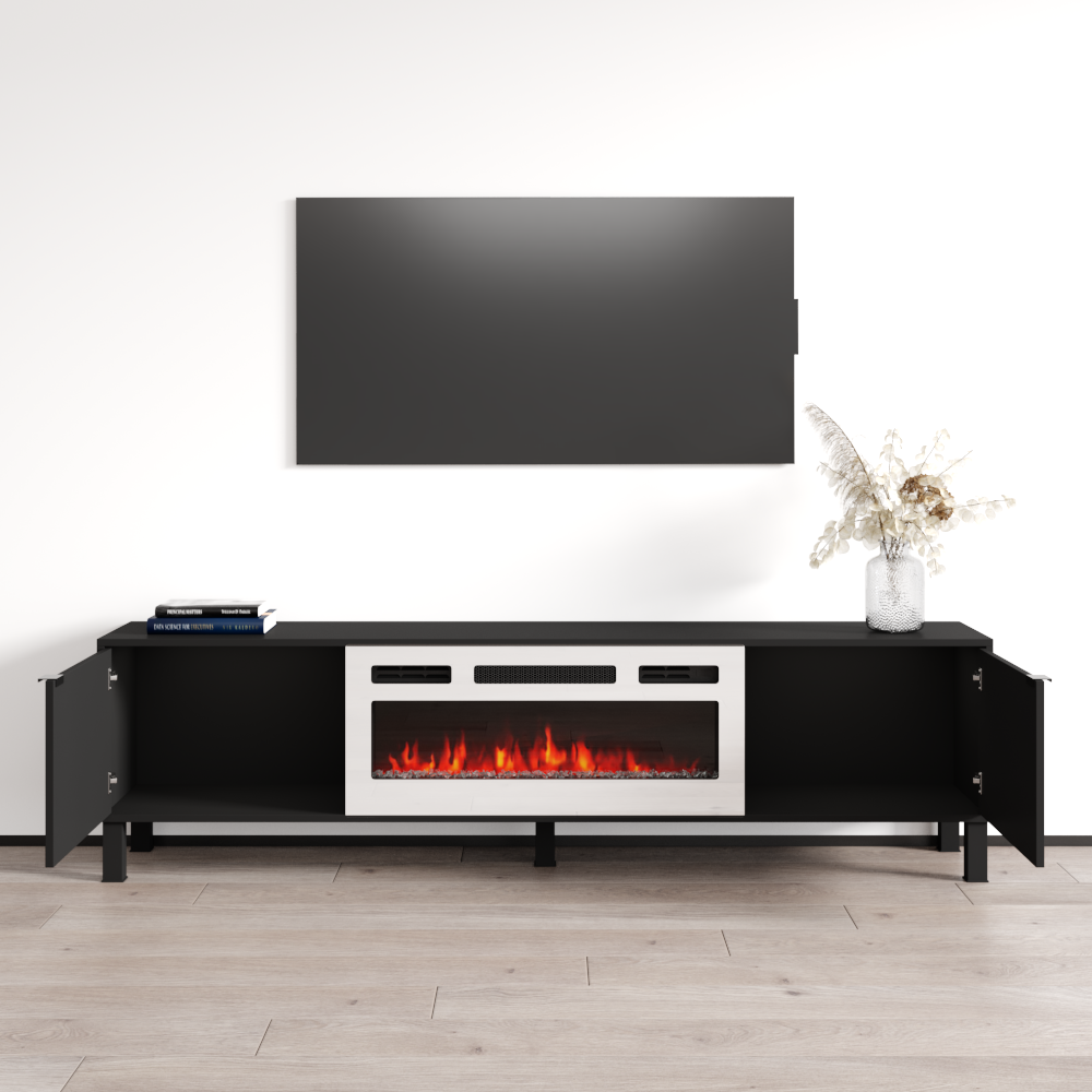 Rustico WH-01 Fireplace TV Stand