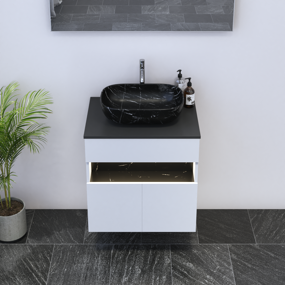 Laguna 2D 60 Floating Bathroom Vanity