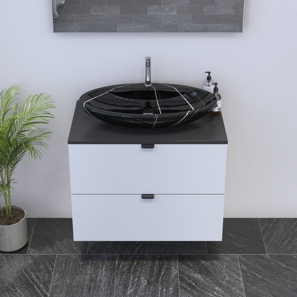 Ines 2S 80 Floating Bathroom Vanity