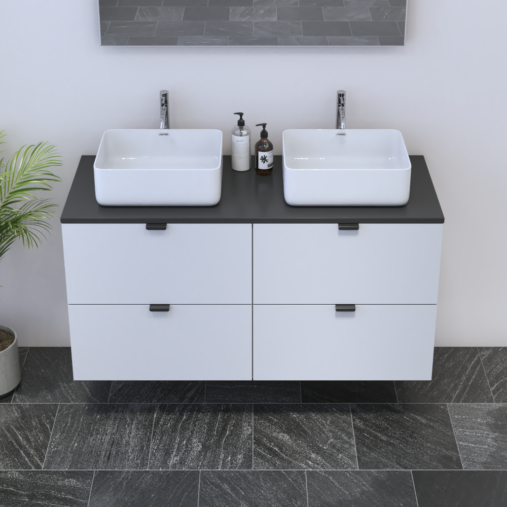 Ines 4S 120 Floating Bathroom Vanity