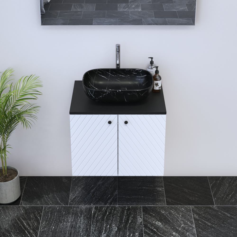 Avela 2D 60 Floating Bathroom Vanity