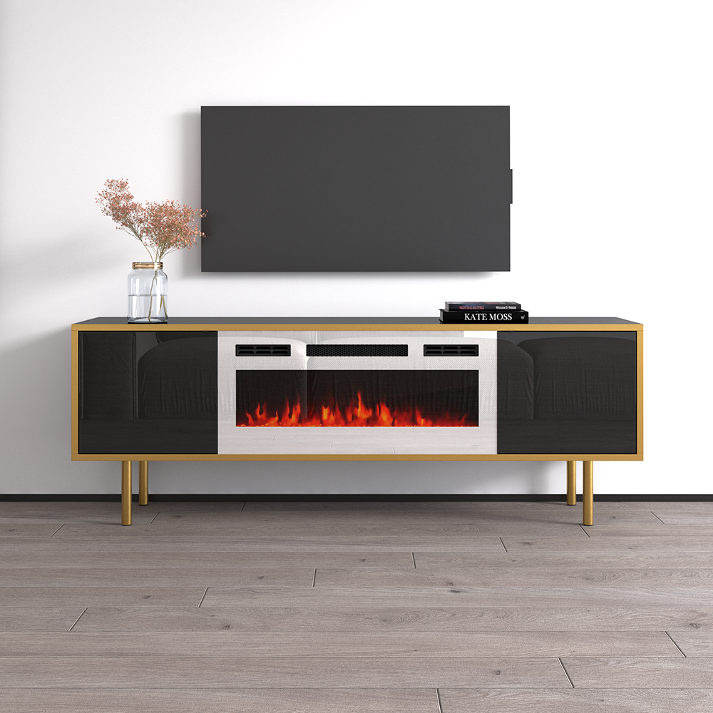 Goldie WH-EF Floating Fireplace TV Stand