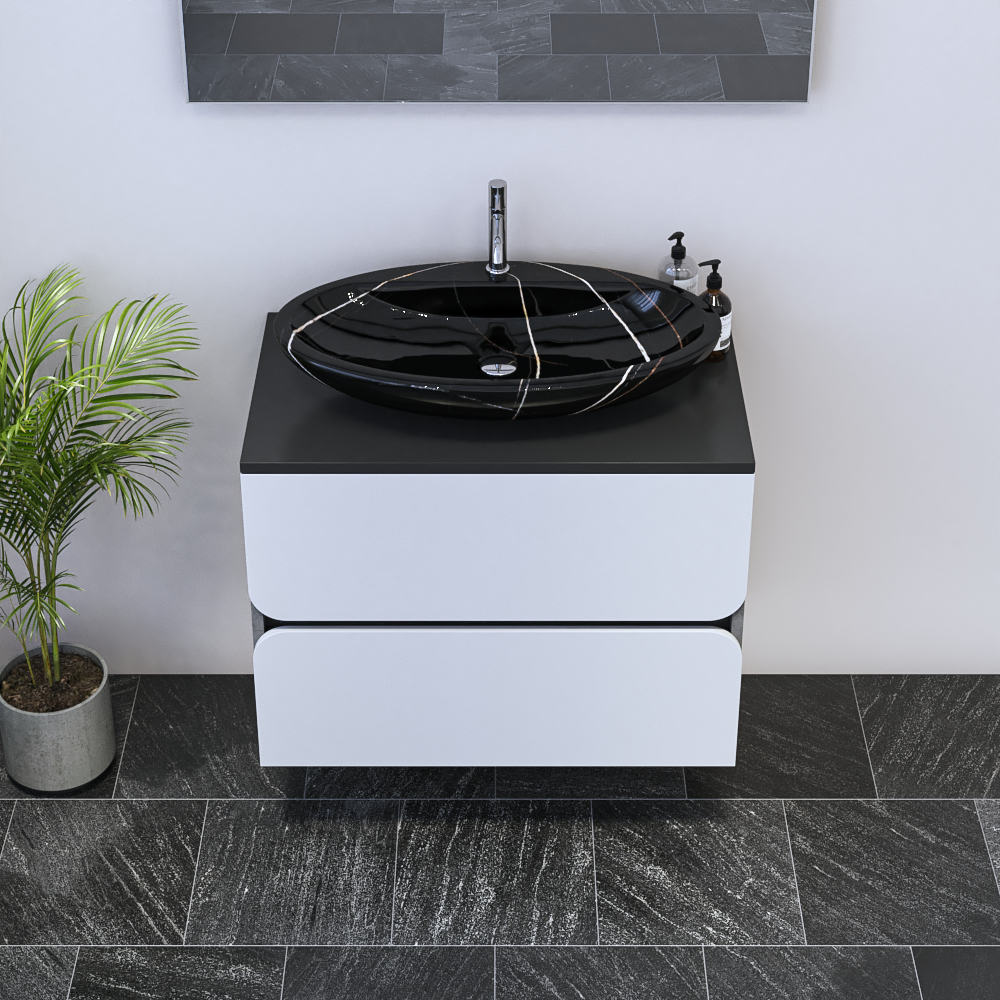 Azurro 2S 80 Floating Bathroom Vanity