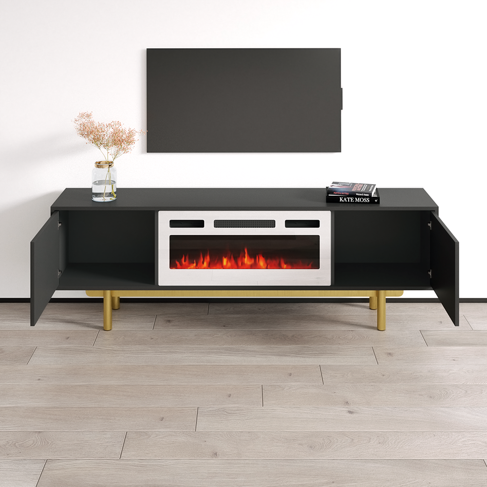 Karp WH-EF Fireplace TV Stand