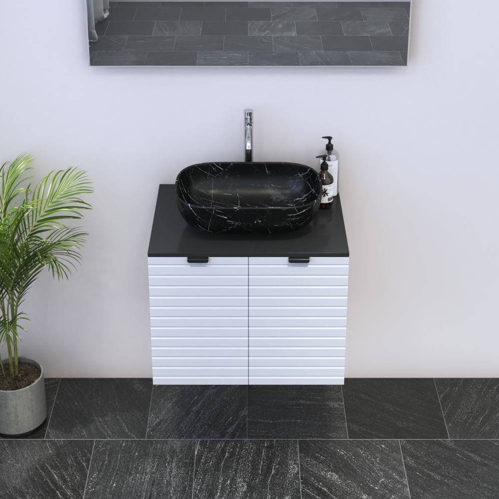 Capri 2D 60 Floating Bathroom Vanity