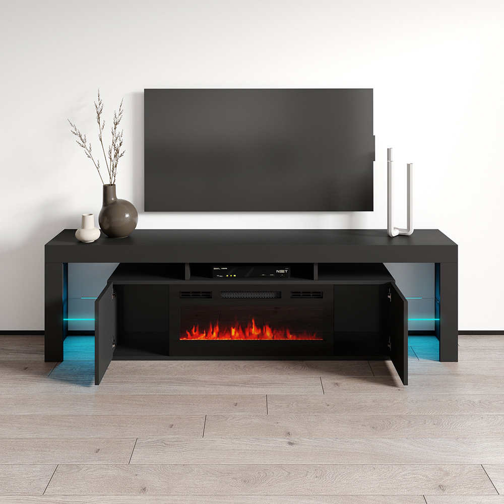 Soleo BL-EF Fireplace TV Stand