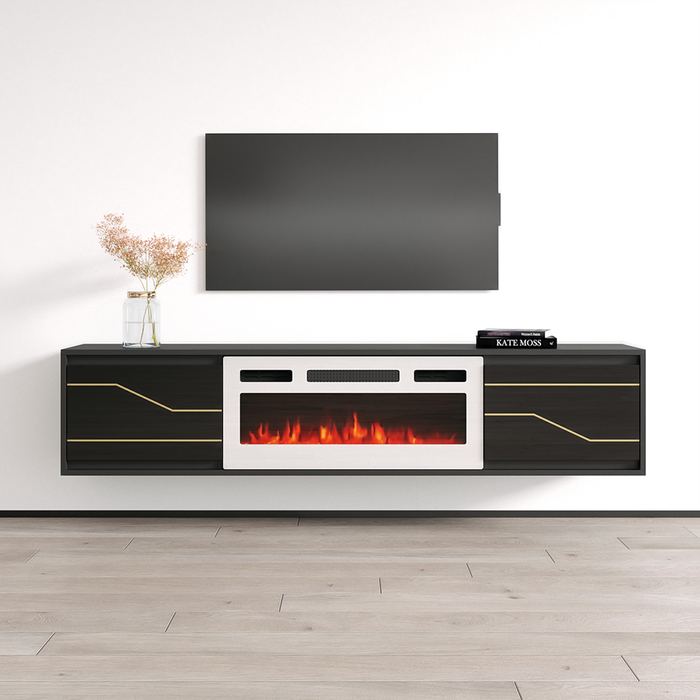 Maze WH-EF Fireplace TV Stand