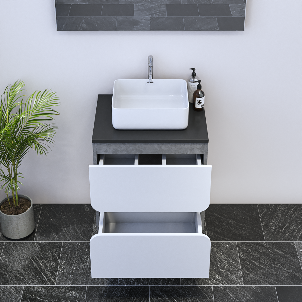 Azurro 2S 60 Floating Bathroom Vanity