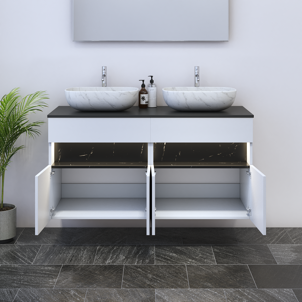 Laguna 4D 120 Floating Bathroom Vanity