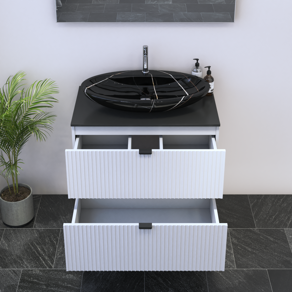 Nicole 2S 80 Floating Bathroom Vanity