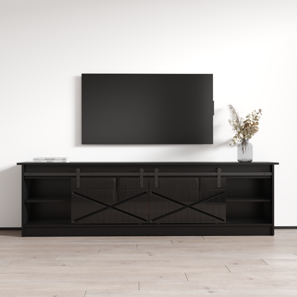 Granero BL-EF Fireplace TV Stand