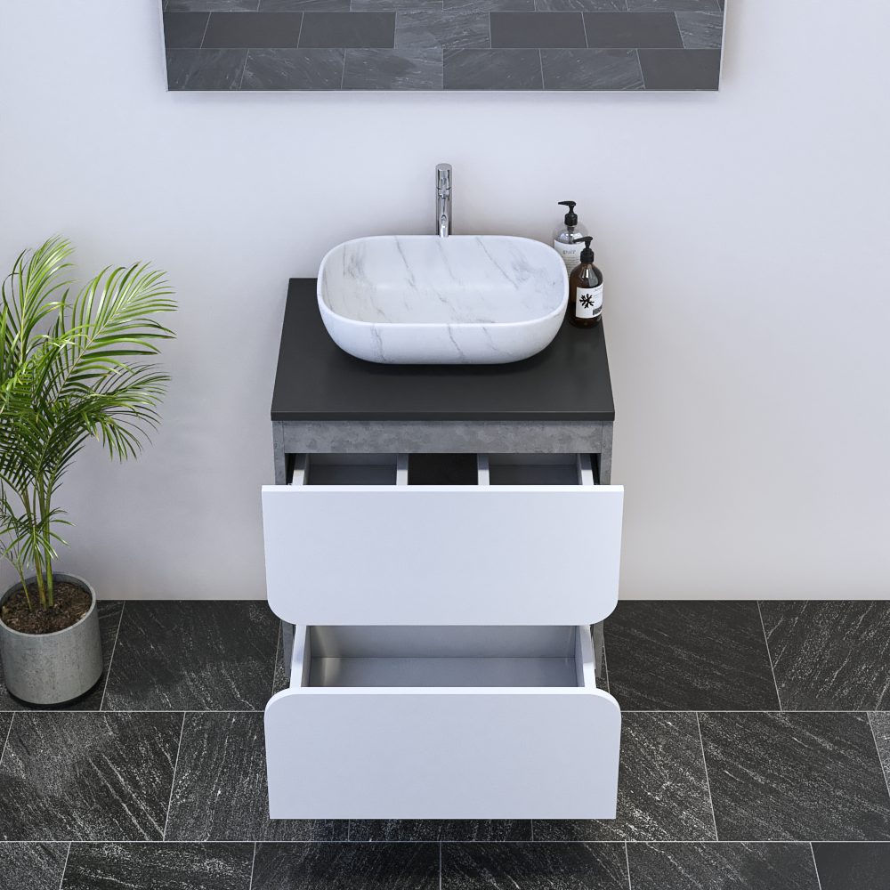 Azurro 2S 60 Floating Bathroom Vanity