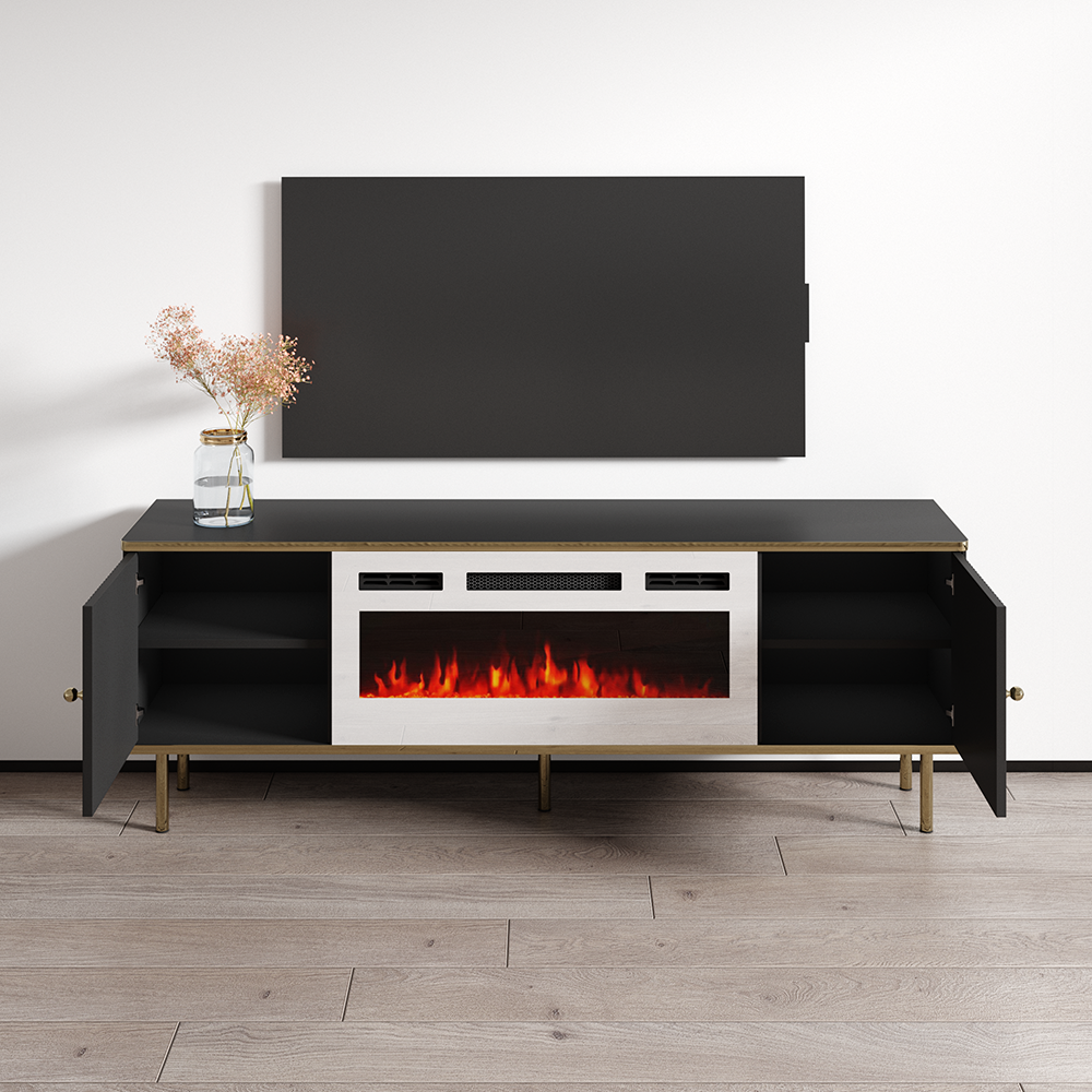 Camelia WH-EF Fireplace TV Stand