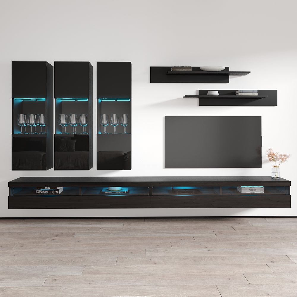 Fly E 35TV Floating Entertainment Center