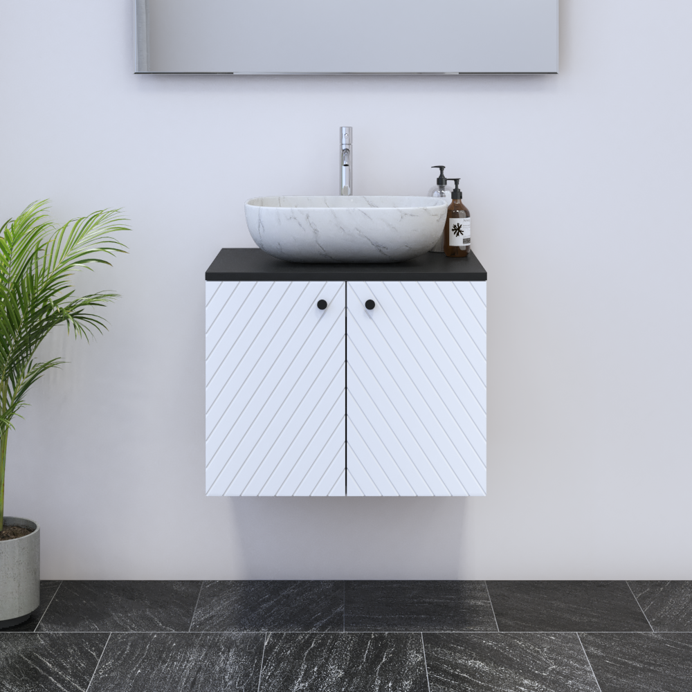 Avela 2D 60 Floating Bathroom Vanity