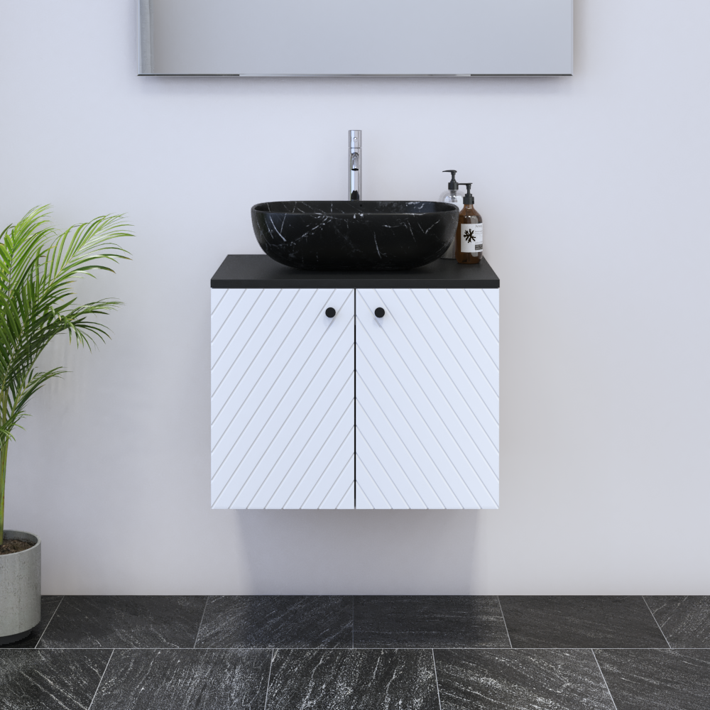 Avela 2D 60 Floating Bathroom Vanity