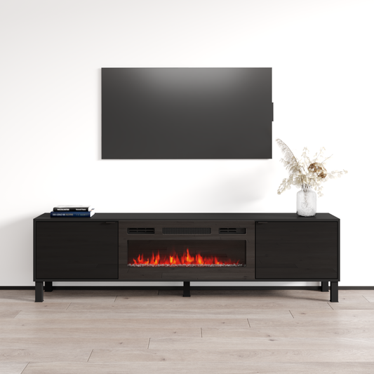 Rustico BL-01 Fireplace TV Stand