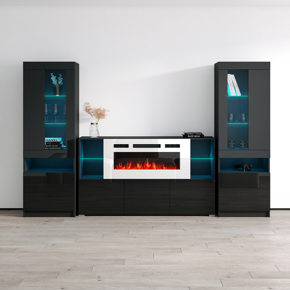 Komi WH03 Fireplace Entertainment Center