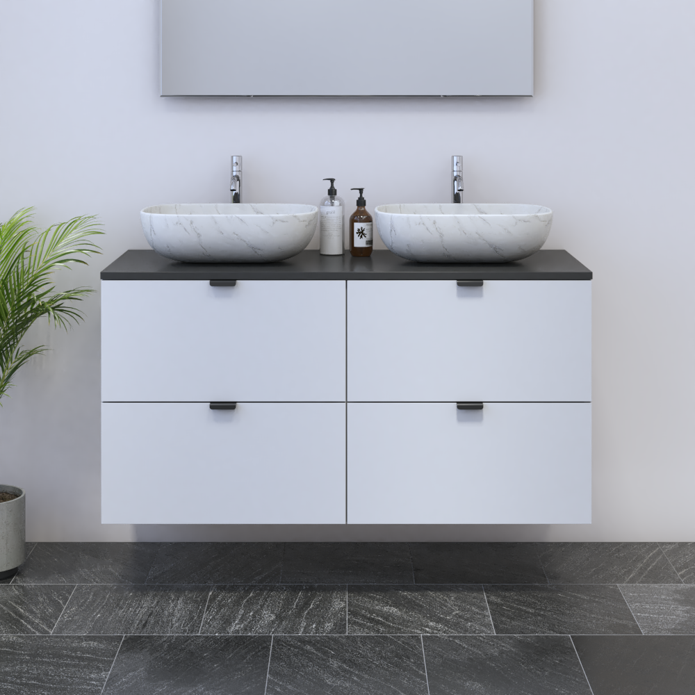 Ines 4S 120 Floating Bathroom Vanity