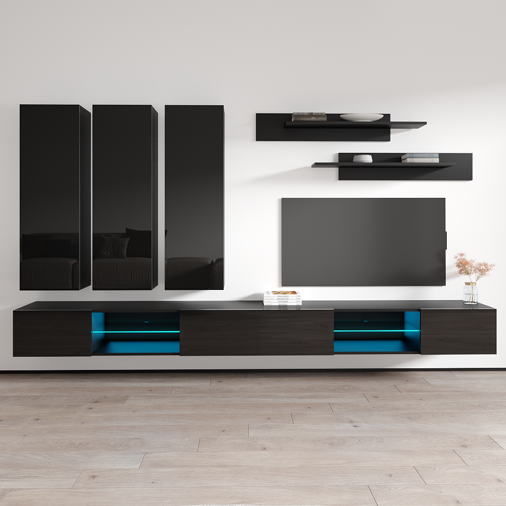 Fly E 33TV Floating Entertainment Center